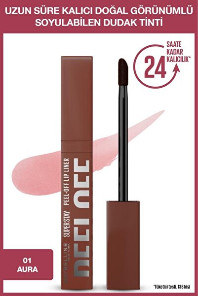 Maybelline New York Super Stay Peel Off Soyulabilen Dudak Tinti - 24 Saate Ka...