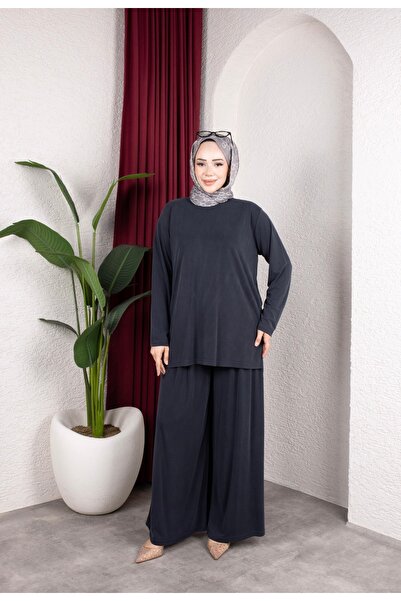 MODAMÜNASİP Modal Tensel Trouser Suit