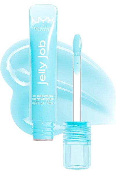NYX Professional Makeup Jelly Job, Full-Bodied Shine Gloss, Lip-Smoothing Shi...