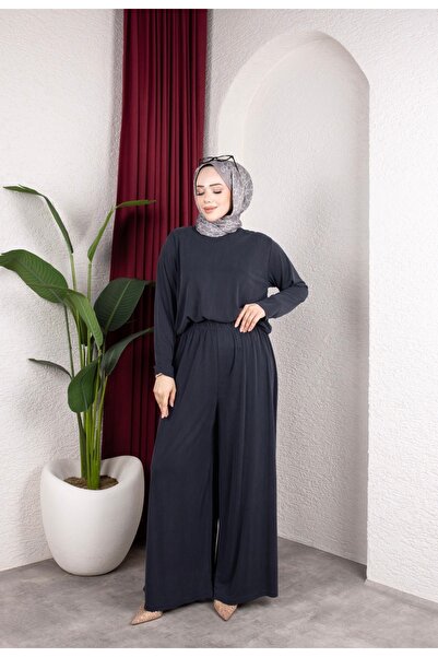 MODAMÜNASİP Set de pantaloni din Modal Tencel