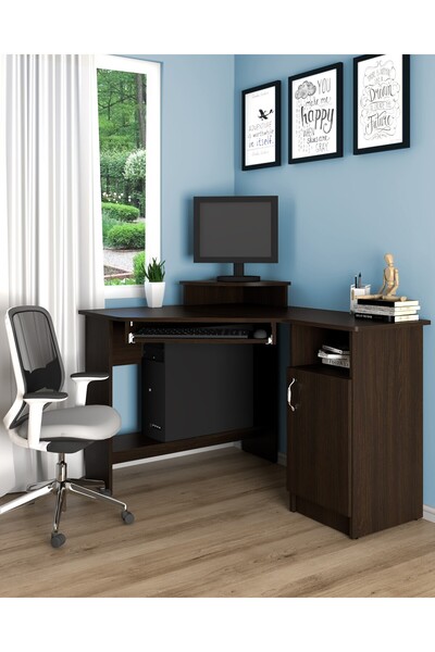 OEM Birou PC pe Colt SU 1 Ro Wenge