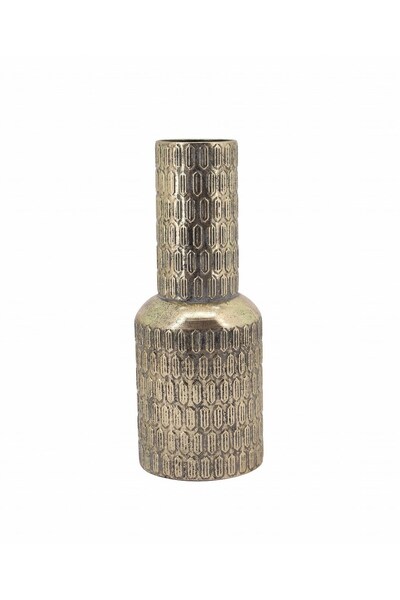PANALI Pnl-Mg108 Pc Metal Decorative Vase 56 X 21.5 cm