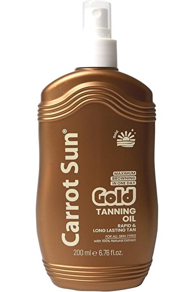 Carrot SUN TANNING OIL GOLD 200ML:5566