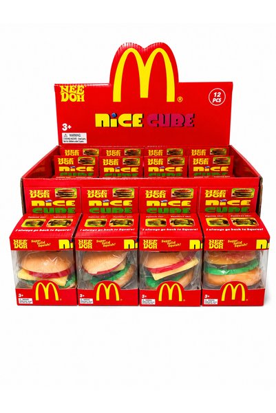Squishy Jucărie Hamburger Demontabil, Set 6 Piese, Jucărie Antistres Senzorială, 3+ Ani