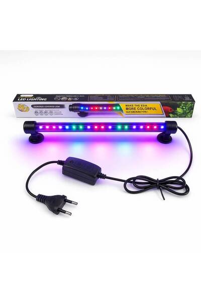 Classica Lampa led RGB submersibila 35 cm acvariu, iaz, gradina
