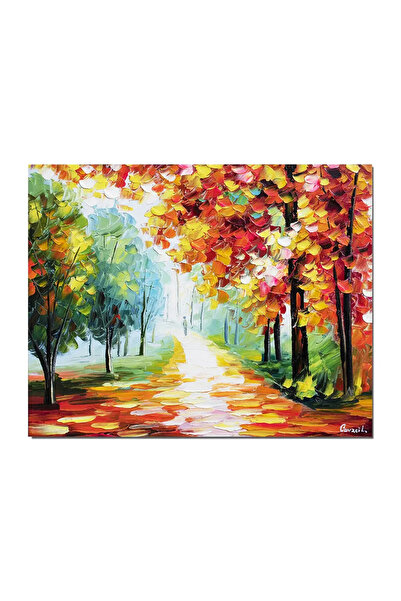 artnova Ръчно рисувана картина, Хармония на природата, 50x40см маслена на пла...