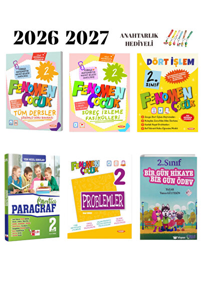 Fenomen Yayıncılık FENOMEN ÇOCUK 2.SINIF SÜPER SET 2