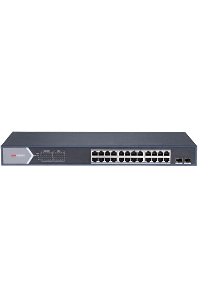 Hikvision DS-3E1526P-SI 24 θυρών, ανεπανεξέταστος διακόπτης PoE Gigabit επιπέ...