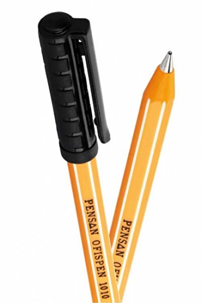 Pensan Ballpoint Pen Ofispen Black 6 Pieces