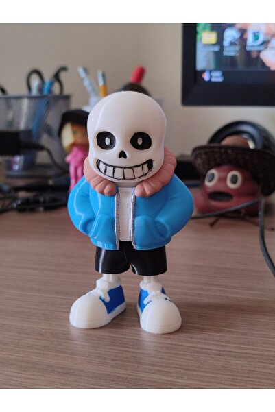 Modellio3D Undertale Sans 15 cm Figür