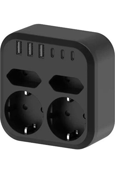 Andowl Πολύπριζο 2 θέσεων με 8 USB-A Κωδικός: Q-PX230