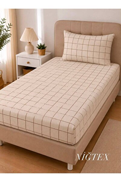 NİĞTEX Single Elastic Sheet Set |   100 X 200