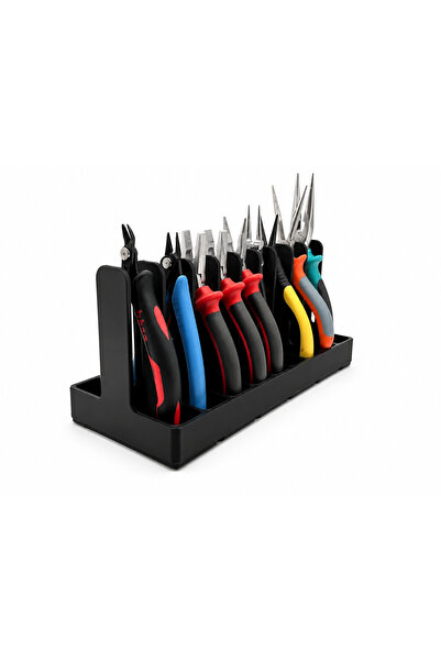 Yapı3D Pense Organizeri El Aleti Düzenleyici Masaüstü Pense Standı Çok Bölmel...