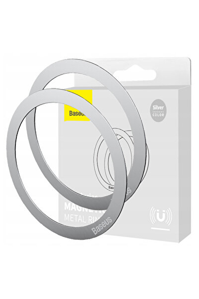 Baseus Inel magnetic Halo pentru Magsafe pentru telefoane 2 bucăți iPhone 12 13