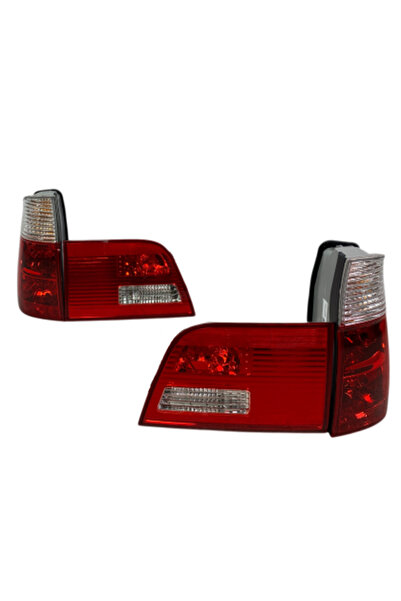 OEM Πίσω φώτα για BMW X5 (1999-2006) - χρωμιωμένα - σετ 2 τεμαχίων.