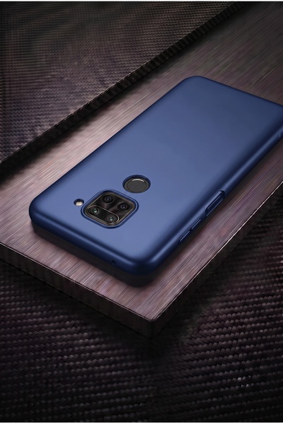 AKSEFİZZ Redmi Note 9 Kılıf Yumuşak Sade Esnek İnce Pürüssüz Dokulu Kapak