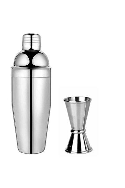 adin tasarım Shaker 350 ml + 1.5/3 Cl Jigger Bar Scale Cocktail Preparation S...