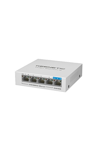 Universal Keenetic Switch 5 4Ge Poe+ Port (60W), 1Ge Uplink Desktop Switch