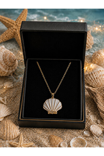 PULİNİN DÜKKANI Gold Color Women's Necklace with Steel Sun Figure – Tarnish-R...