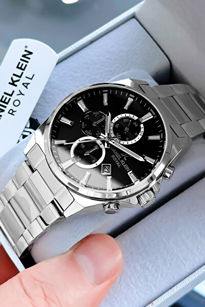Daniel Klein Original Men's Watch - Waterproof Steel Band Japanese Machine St...