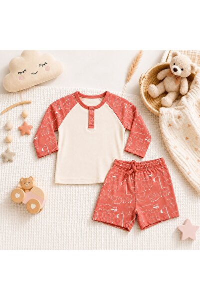 PALM PEANUTS Premium Baby Cotton Pajama Set