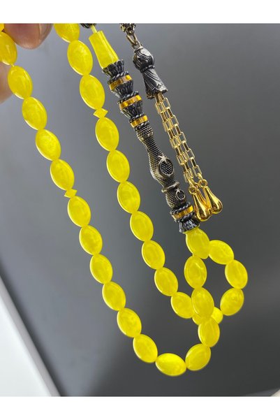 Tesbih Store Opal Metaphor Collectible Special Design with Special Engraving and Tassels