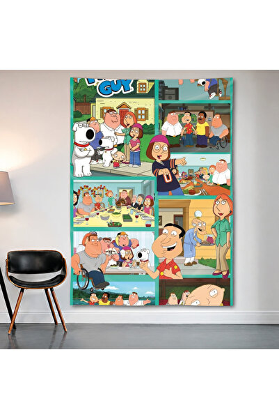 Geek Cultcha Family Guy Comic Strip Wall Covering Wall Tapestry First Quality...