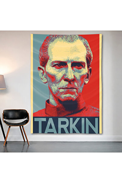 Geek Cultcha Grand Moff Tarkin Wall Covering Wall Tapestry First Quality Sati...