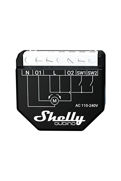 Shelly Controler Z-Wave pentru rulouri Quobino Wave Shutter pentru automatiza...