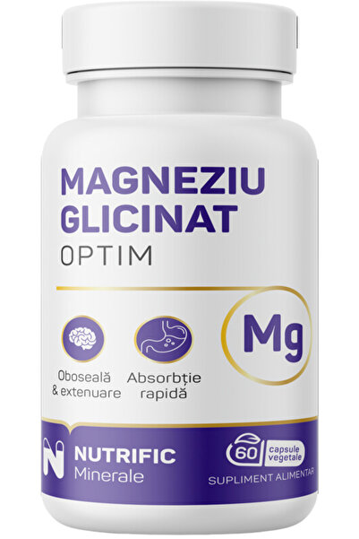 NUTRIFIC Magneziu Glicinat Optim 60cps vegetale