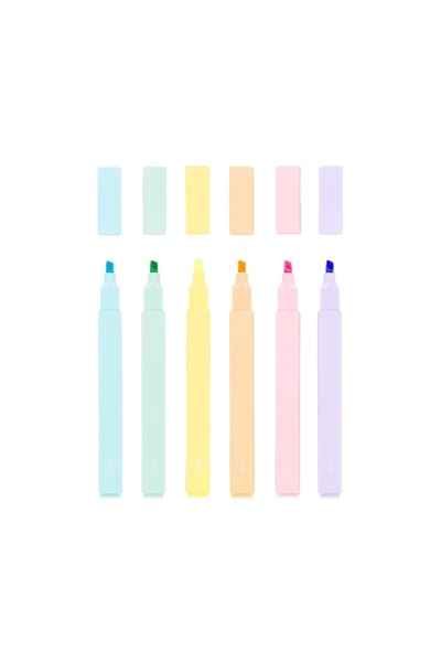 OEM Set 6 markere evidentiatoare, Ooly, Multicolor