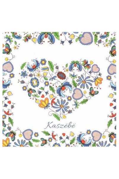 Plan Felicitare Kaszuby multicolor 15.3x15.4cm