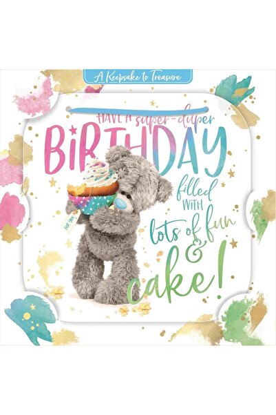 Carte Blanche Greetings Ltd. Felicitare 3D holografica Carte Blanche ursulet ...