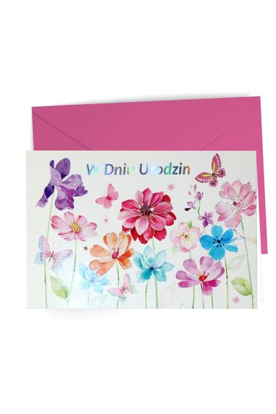 Kalpol Felicitare/card de ziua Kalpol, cu plic, foliata, format 196x132 mm, m...