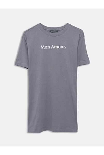 LC Waikiki Tricou pentru damă cu imprimeu cu gât crew