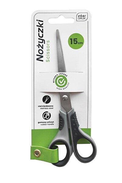 Starpak Foarfece Starpak, ergonomic, pentru dreptaci și stangaci, 21cm