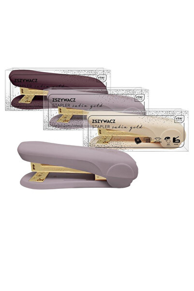 Interdruk Capsator/agrafator Satin Gold, soft touch, pana la 20 foi, 24/6-26/...