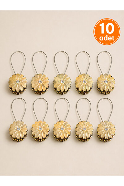 Helezoni Cleme pentru perdele decorative, cu magnet extra puternic, cataramă ...