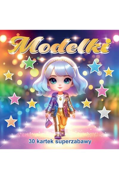 OEM Carte de colorat MD Monika Duda Modelki, format notes, coperta 3D, multic...