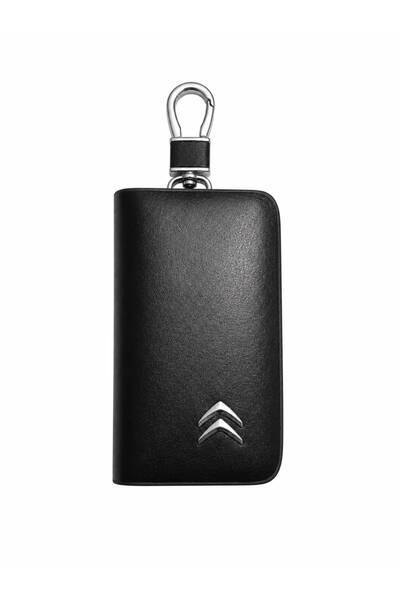 idealaksesuar Citroen Leather Zippered Keychain Stylish Quality Accessory Bag...