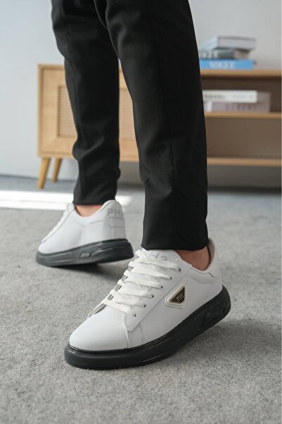 KUBACK Legend is back Kb-Ph-2 Kuback White Skin Black Gel Sole Lace-Up Casual...