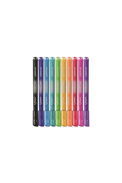 Maped Set carioci Color'Peps Glitter, 10 culori