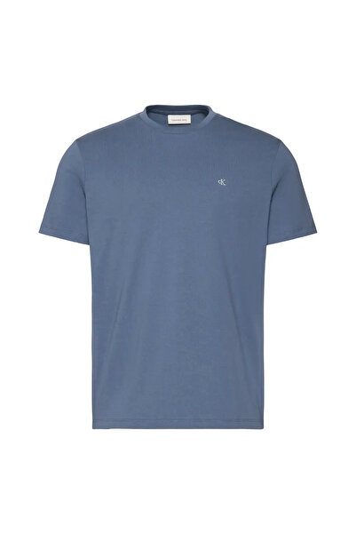 Calvin Klein SS CLASSIC MONOGRAM, Tricou albastru pentru bărbați C4I