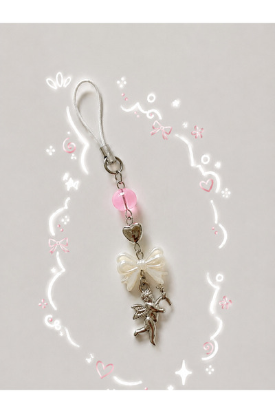 REMBER JEW Fairycore Angel Pinky Coquette Phone Charm