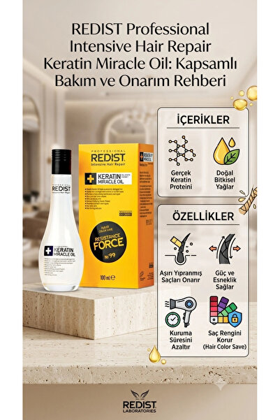 MEKs Redist Keratin Oil 100Ml