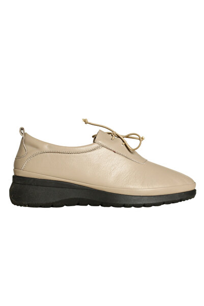 Platin Mink Leather Women's Comfort Casual Shoes