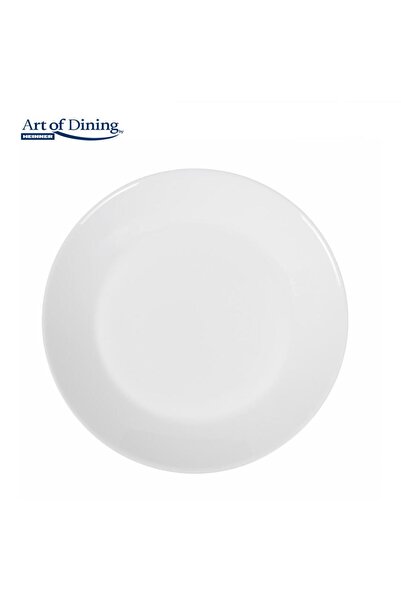 Heinner Top Bottom Set OF 6 WHITE OPAL LARGE PLATES 25 CM, AIDA, ART OF DININ...
