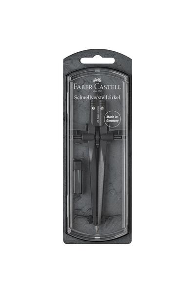 OEM Compas Stream, Faber-Castell, Metal, Negru