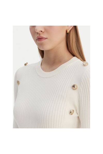 Guess Rochie tricotată de damă W6RK06Z2YJ2 Crem