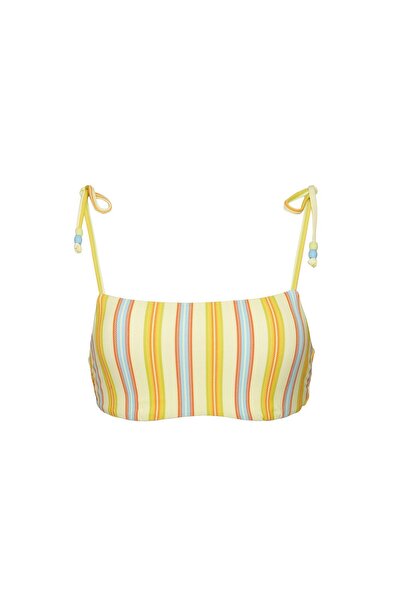 Seafolly Top de bikini pentru femei 31566-280 Galben